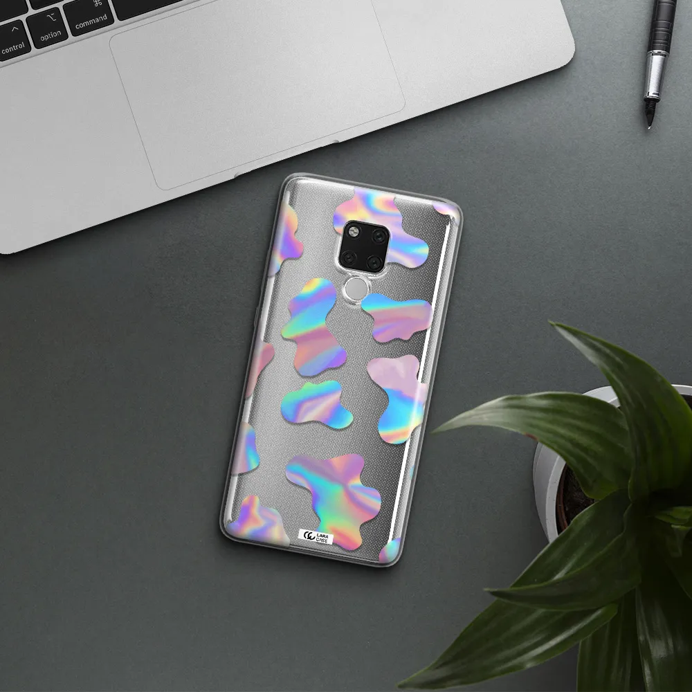 Colorful Spots Huawei Mate 20X Clear TPU Case