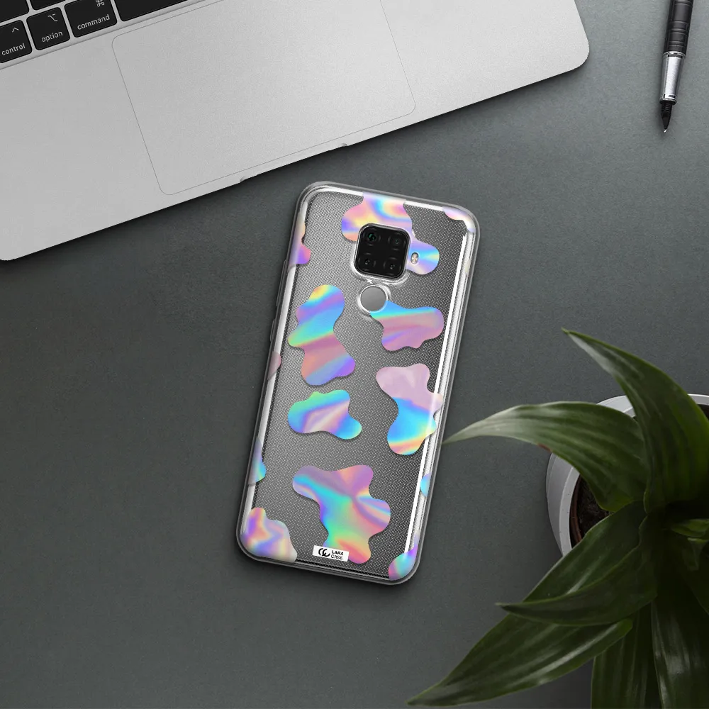 Colorful Spots Huawei Mate 30 Lite Clear TPU Case