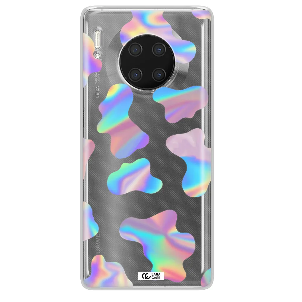 Colorful Spots Huawei Mate 30 Pro Clear TPU Case