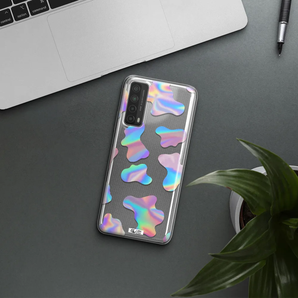 Colorful Spots Huawei P Smart 2021 Clear TPU Case