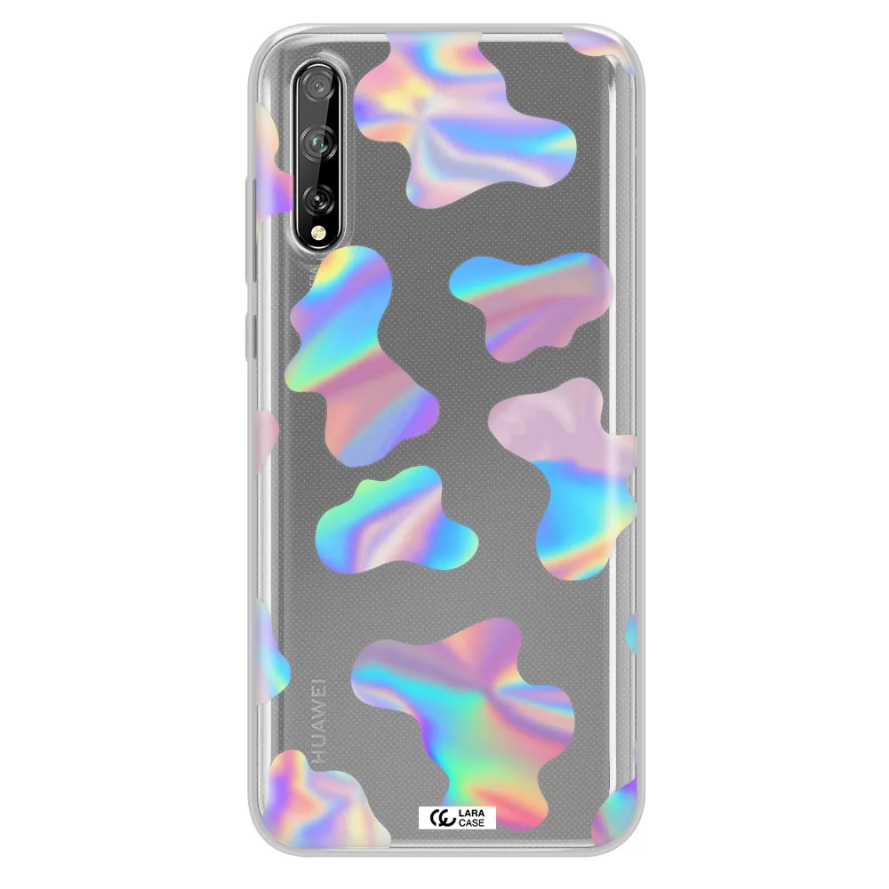 Colorful Spots Huawei P Smart S Clear TPU Case