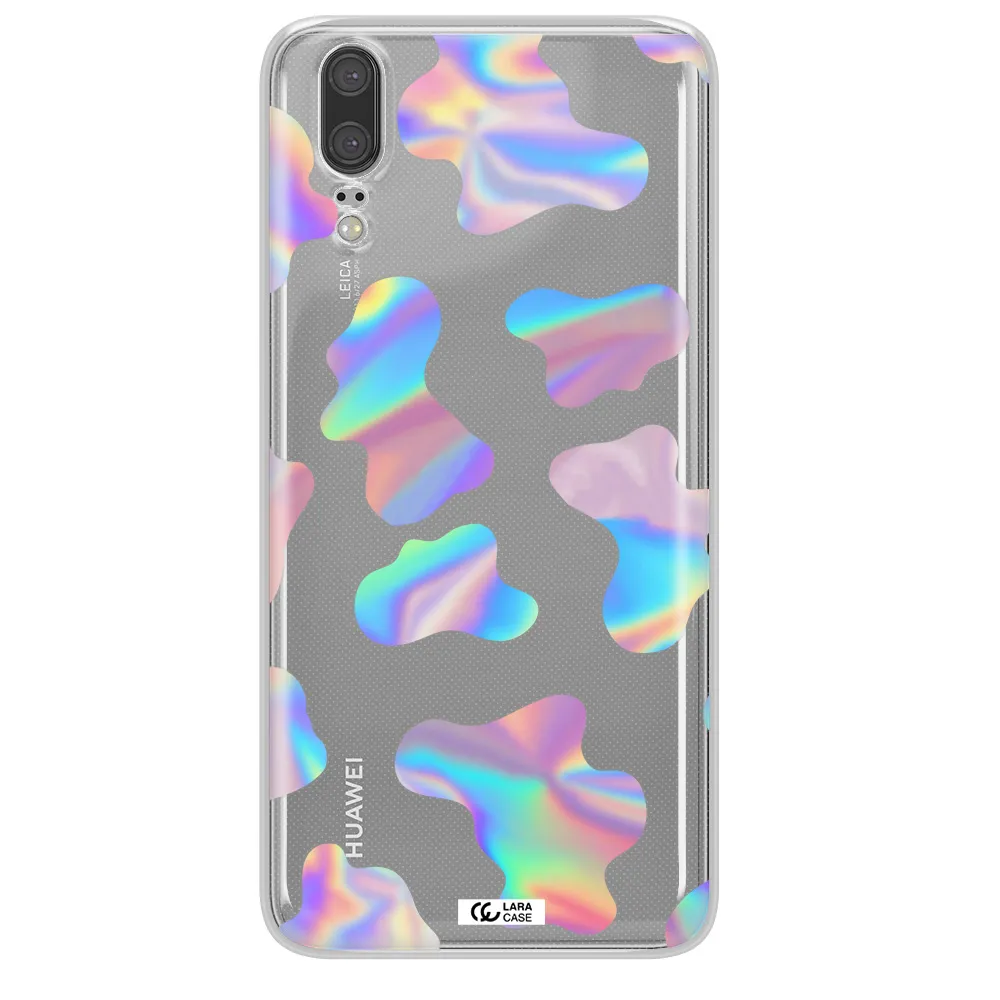 Colorful Spots Huawei P20 Clear TPU Case