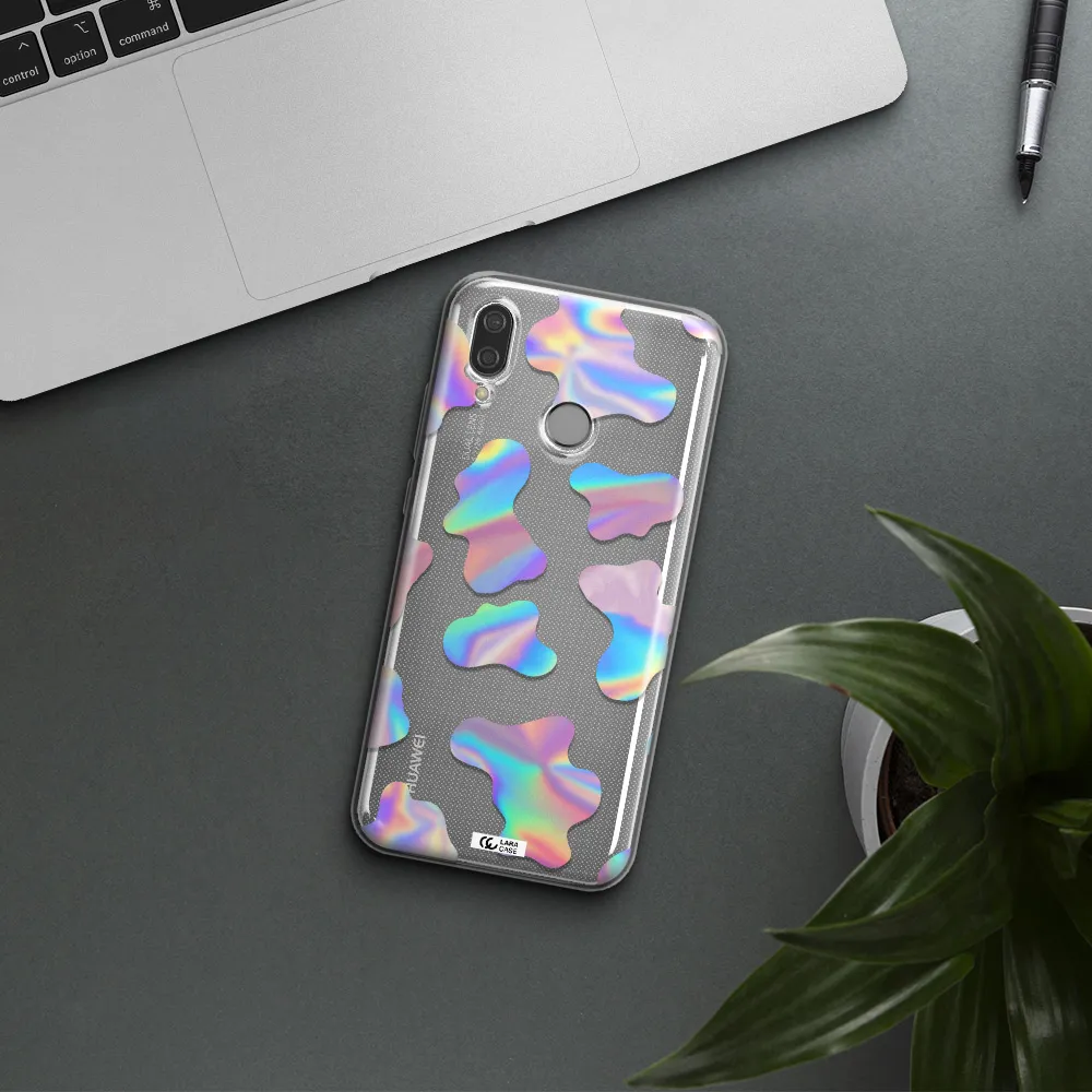 Colorful Spots Huawei P20 Lite Clear TPU Case