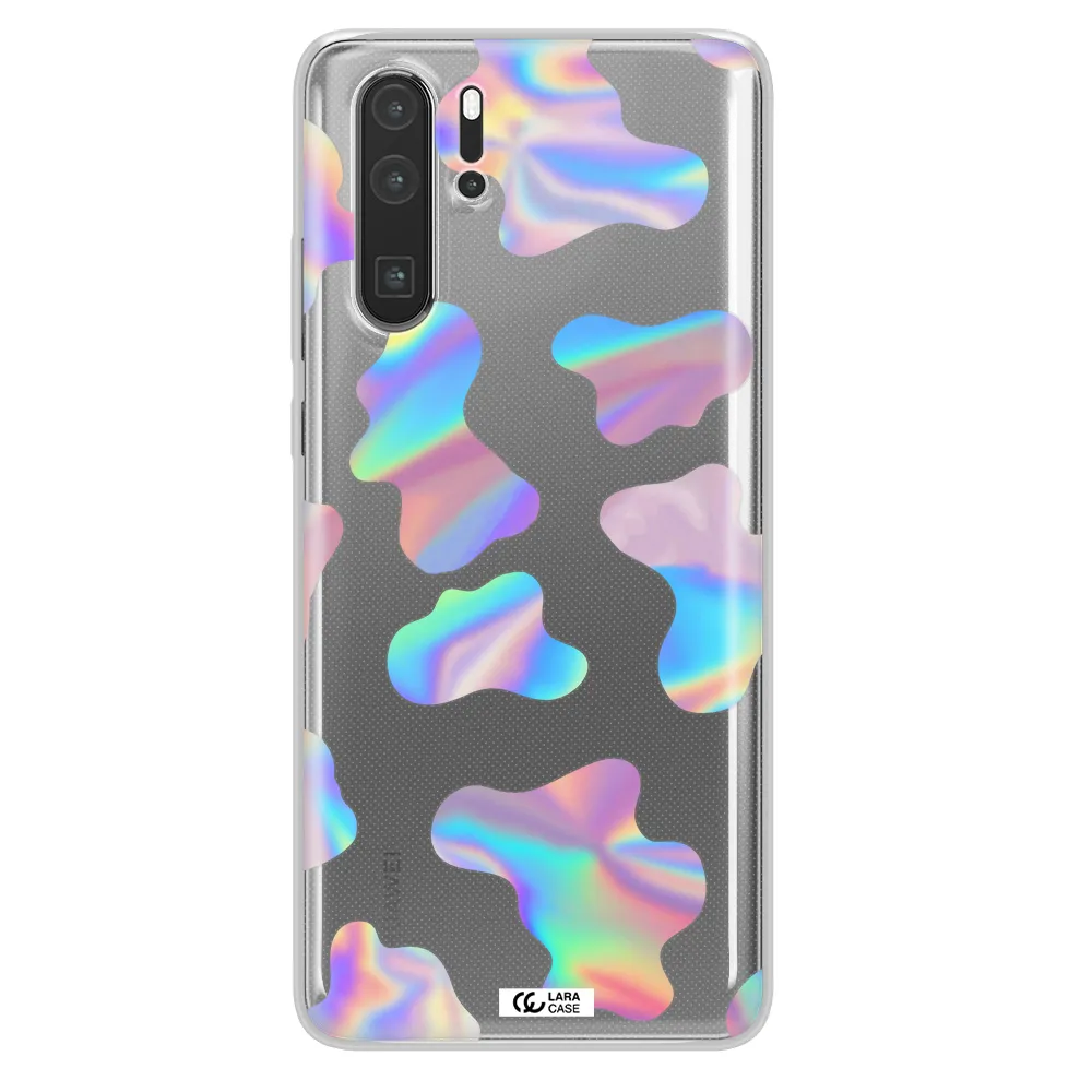 Colorful Spots Huawei P30 Pro Clear TPU Case