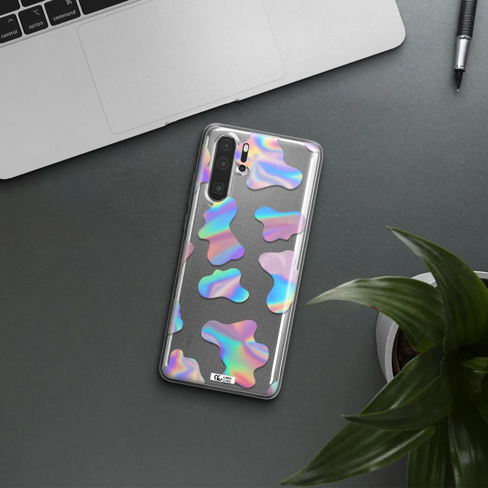 Colorful Spots Huawei P30 Pro Clear TPU Case