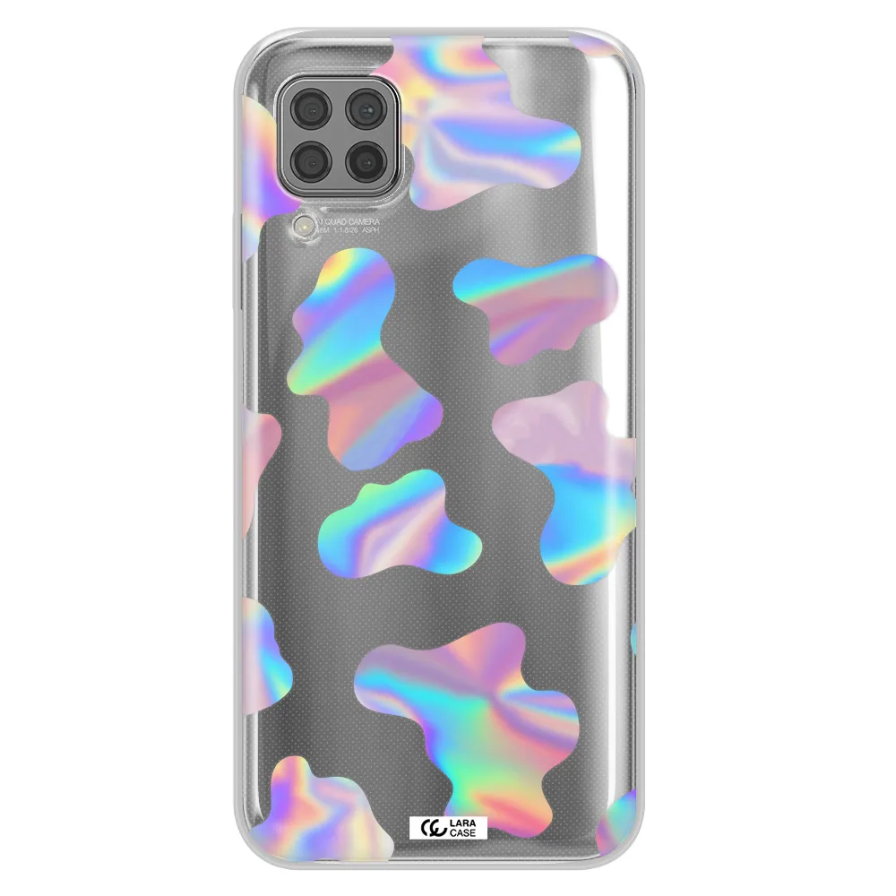 Colorful Spots Huawei P40 Lite Clear TPU Case