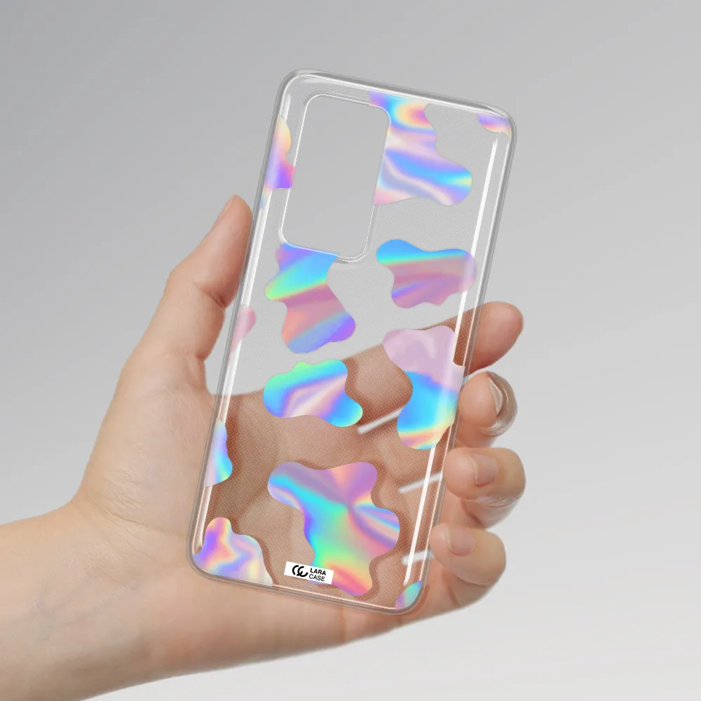 Colorful Spots Huawei P40 Pro Clear TPU Case