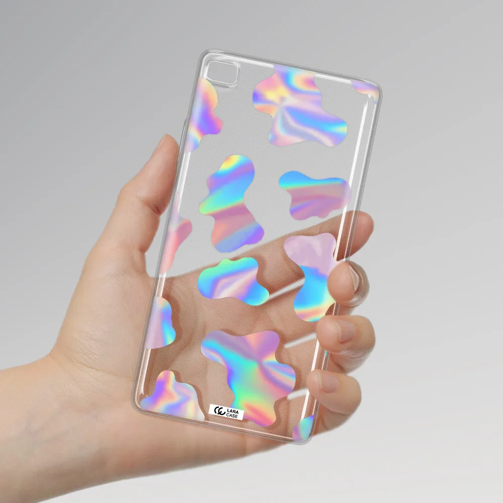 Colorful Spots Huawei P8 Clear TPU Case