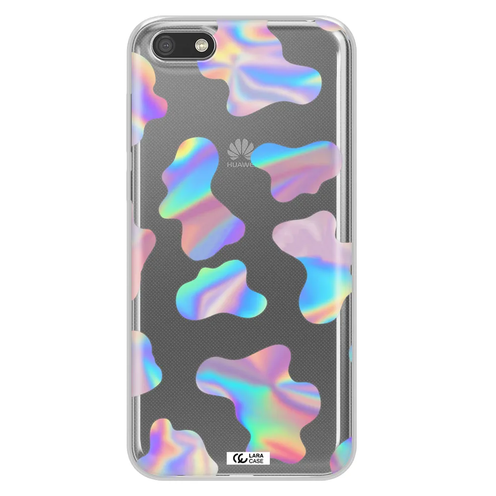 Colorful Spots Huawei Y5 2018 Clear TPU Case