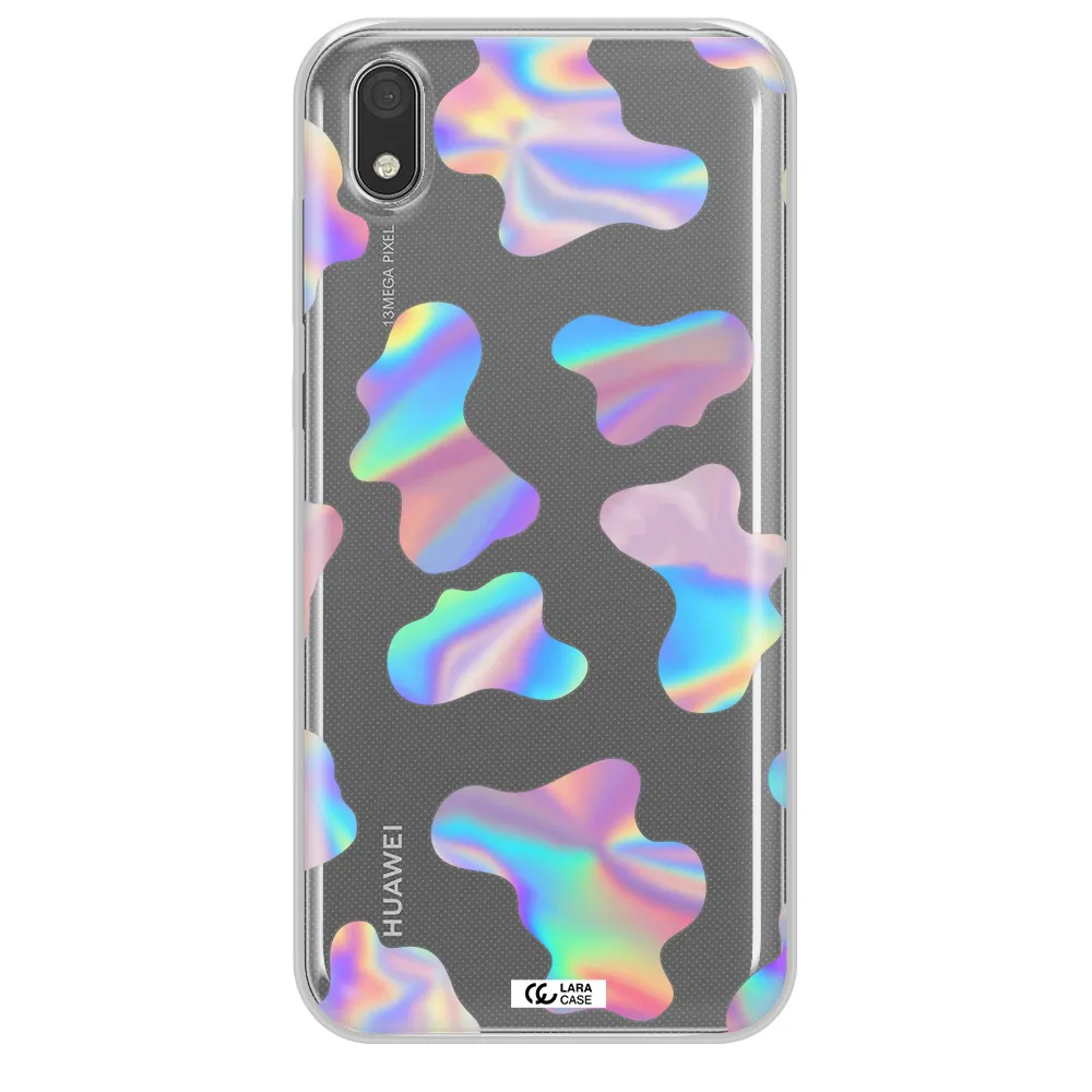 Colorful Spots Huawei Y5 2019 Clear TPU Case