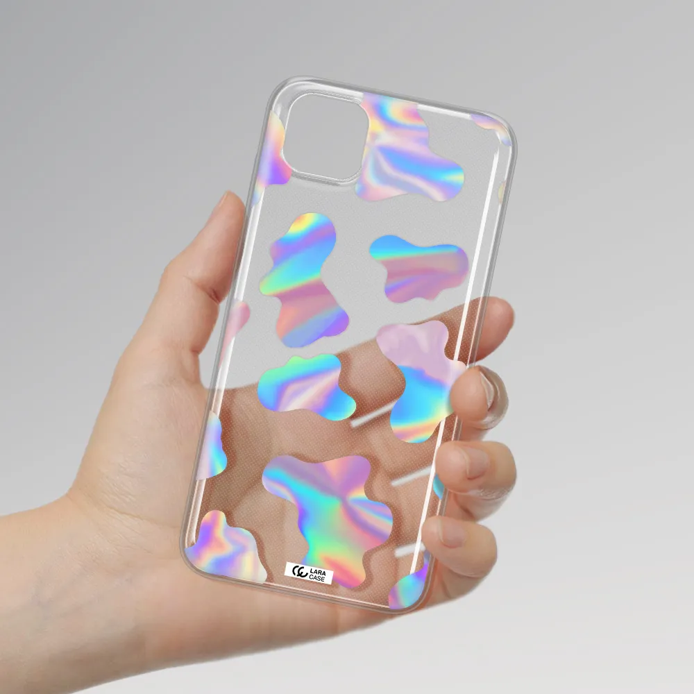 Colorful Spots Huawei Y5P Clear TPU Case