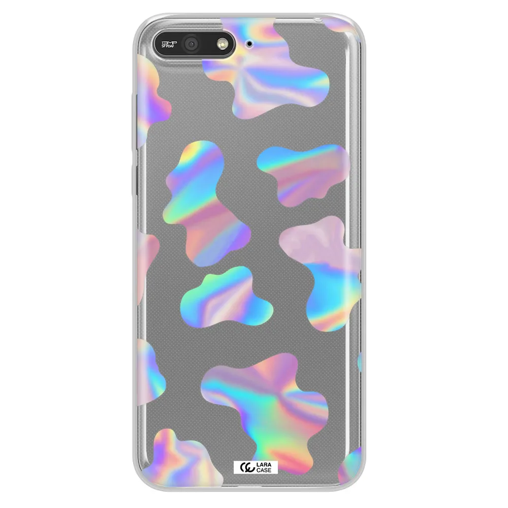 Colorful Spots Huawei Y6 2018 Clear TPU Case