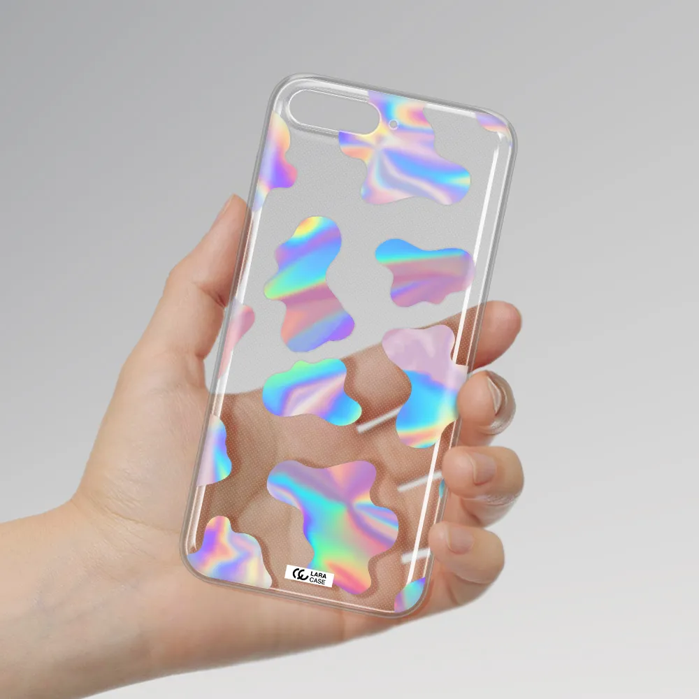 Colorful Spots Huawei Y6 2018 Clear TPU Case