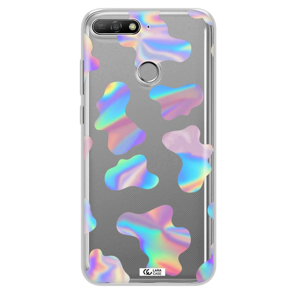 Colorful Spots Huawei Y6 Prime 2018 Clear TPU Case