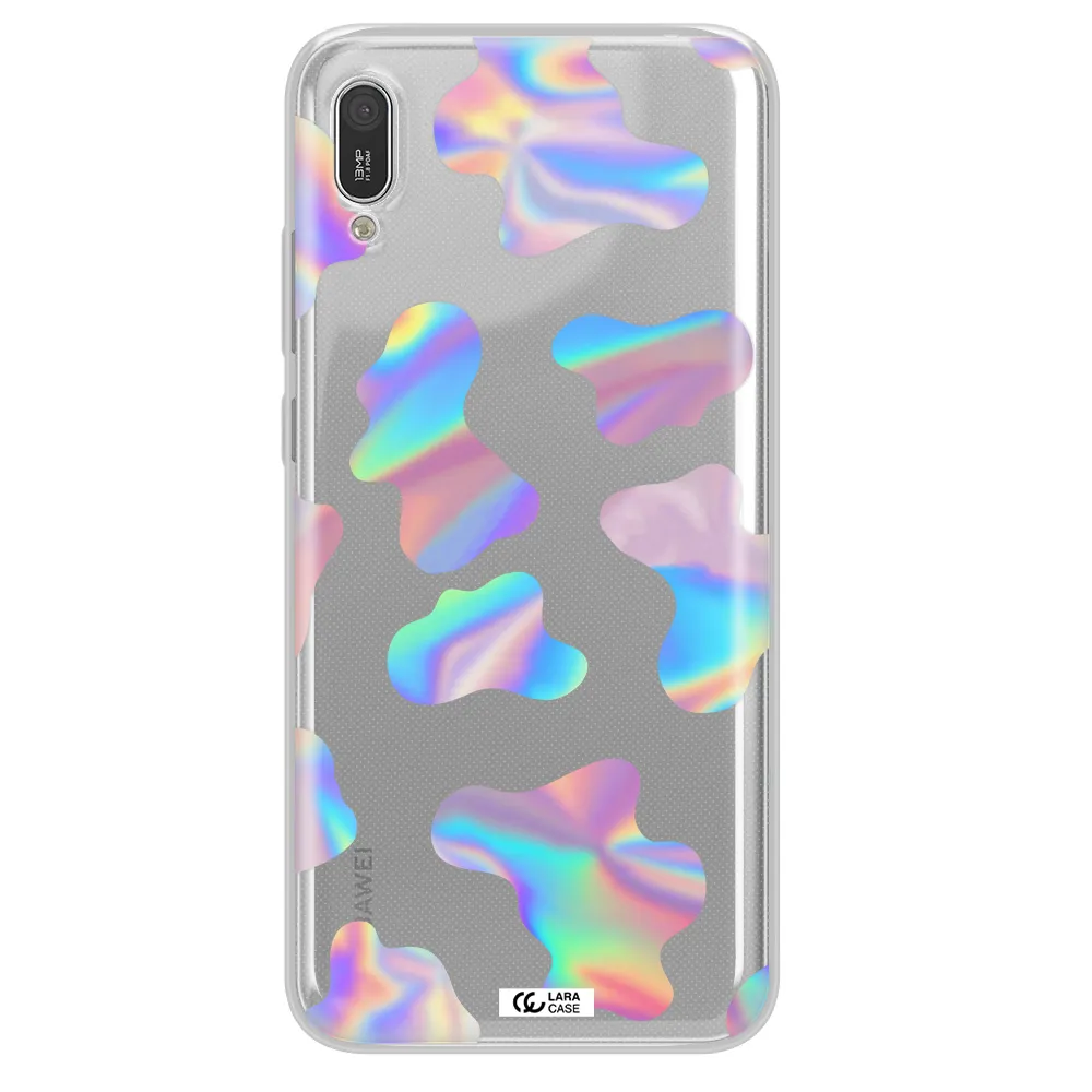 Colorful Spots Huawei Y6 Pro 2019 Clear TPU Case