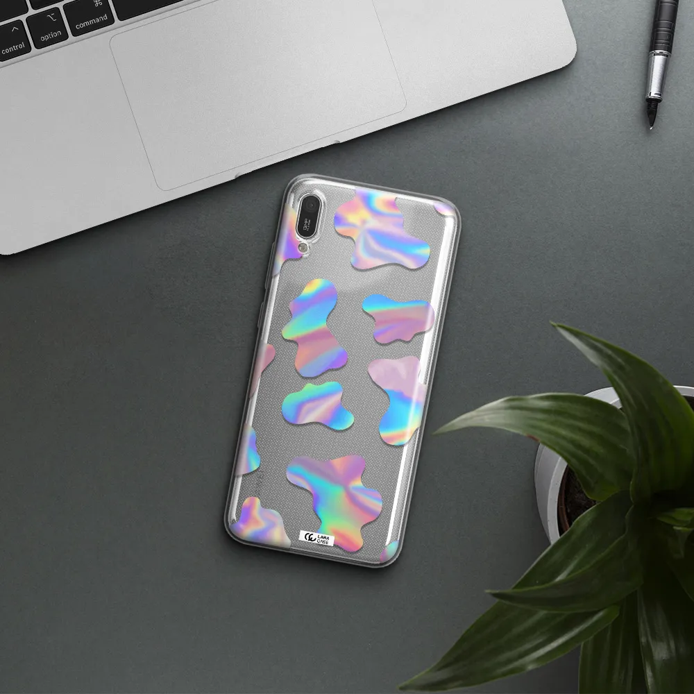 Colorful Spots Huawei Y6 Pro 2019 Clear TPU Case