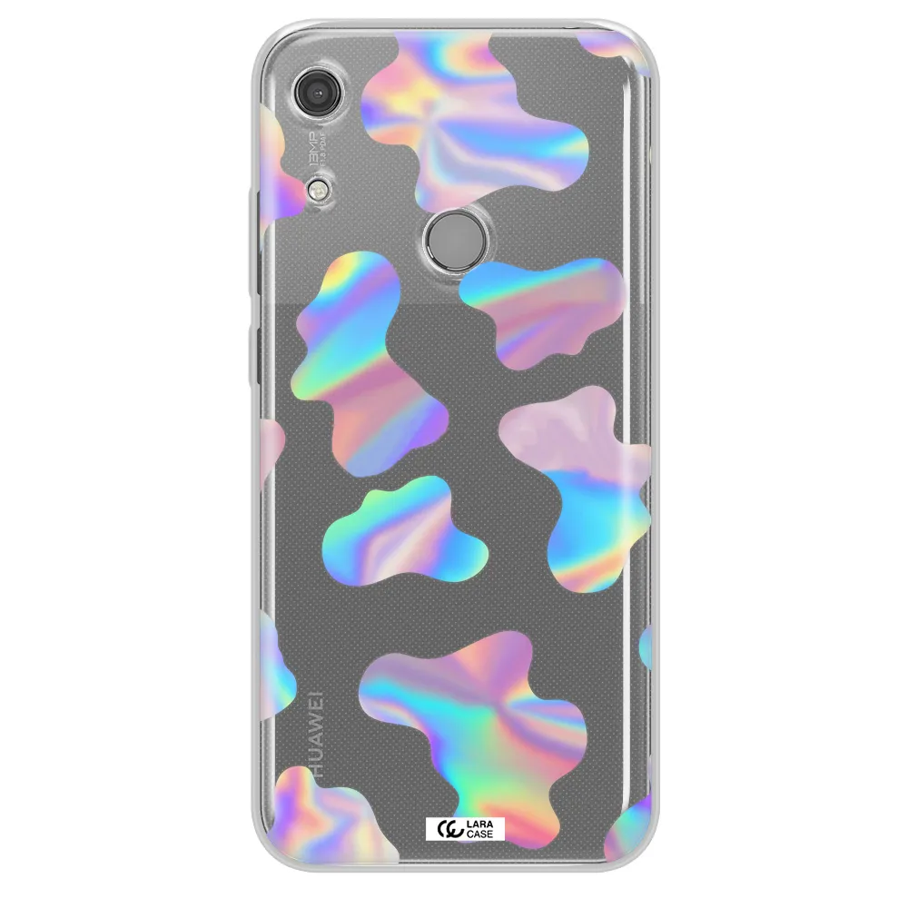 Colorful Spots Huawei Y6S Clear TPU Case