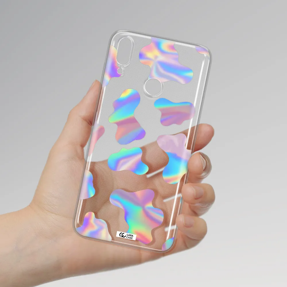 Colorful Spots Huawei Y9 2019 Clear TPU Case