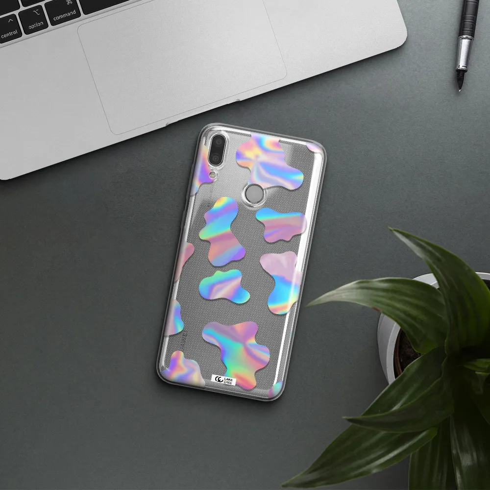Colorful Spots Huawei Y9 2019 Clear TPU Case