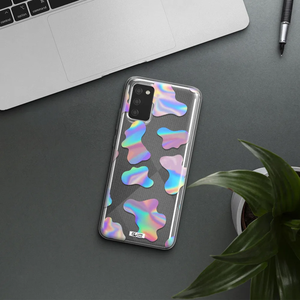 Colorful Spots Samsung A02S Clear TPU Case