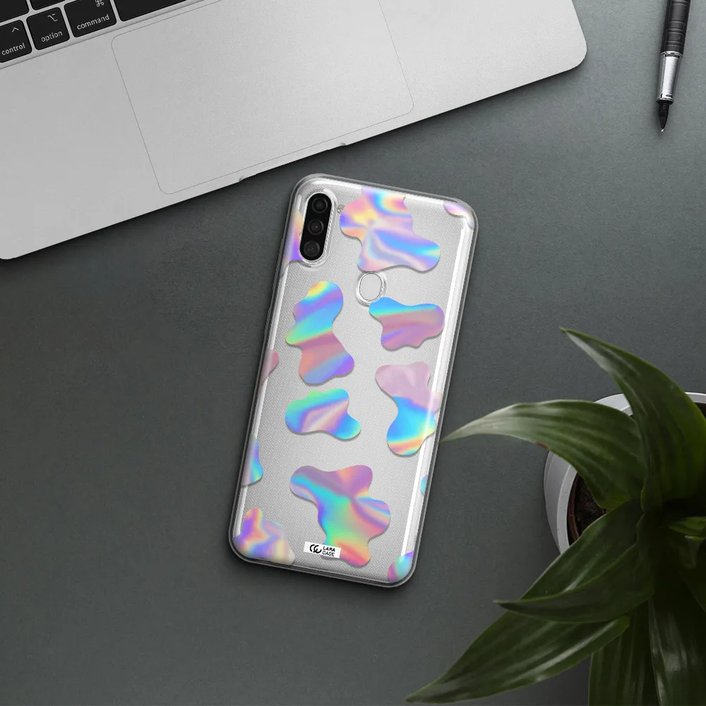 Colorful Spots Samsung A11 Clear TPU Case