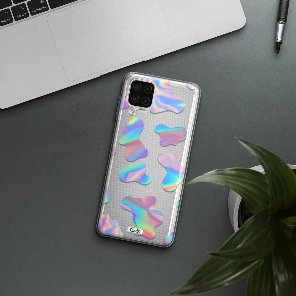 Colorful Spots Samsung A12 4g Clear TPU Case