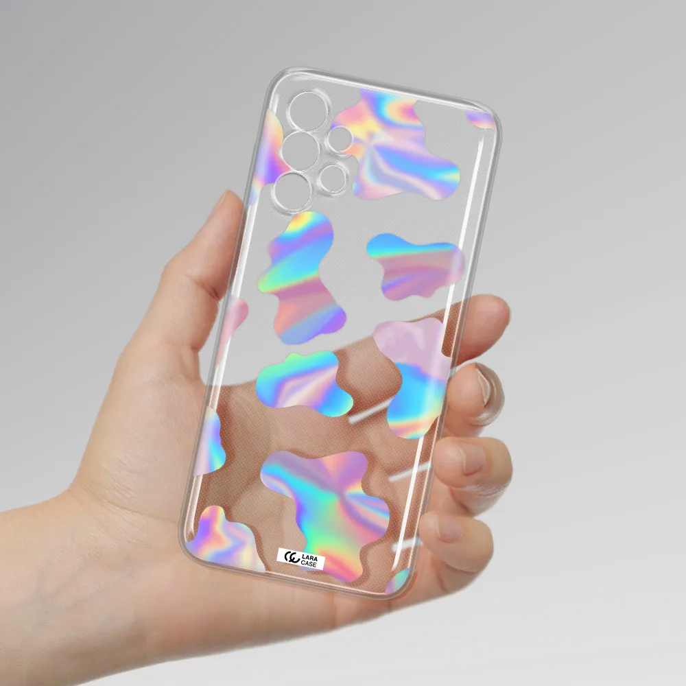 Colorful Spots Samsung A13 Clear TPU Case