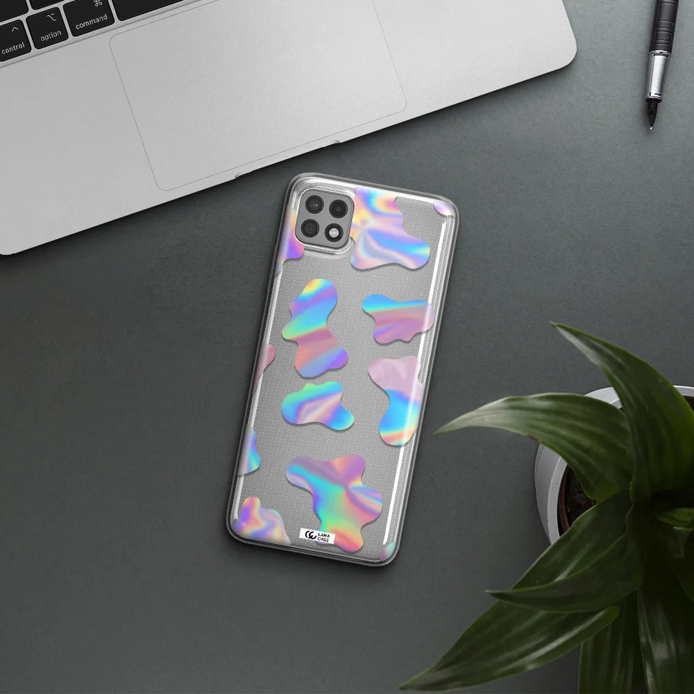 Colorful Spots Samsung A22 5g Clear TPU Case
