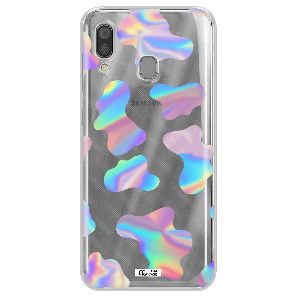 Colorful Spots Samsung A30 Clear TPU Case