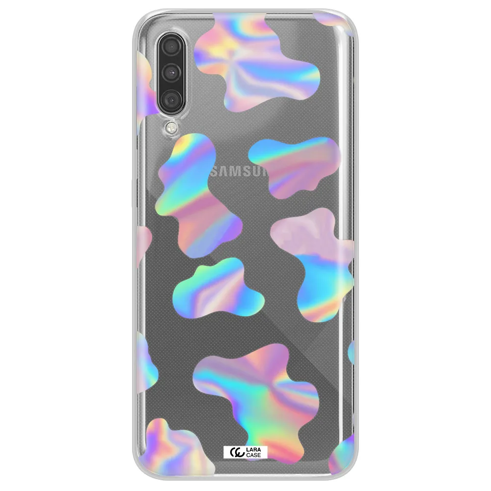 Colorful Spots Samsung A30S Clear TPU Case