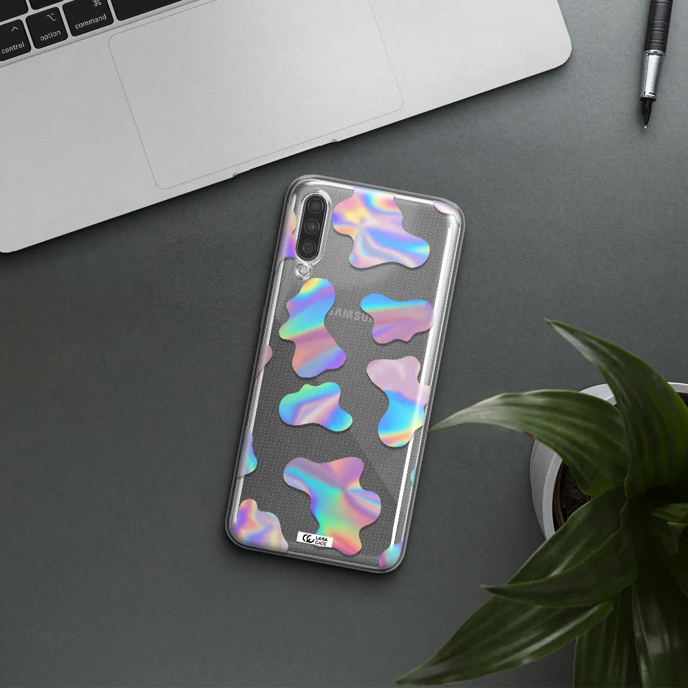 Colorful Spots Samsung A30S Clear TPU Case
