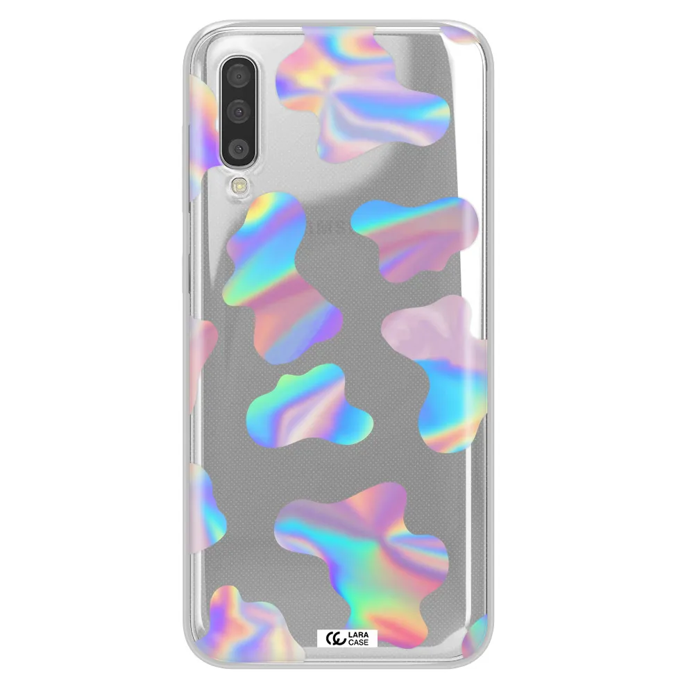 Colorful Spots Samsung A50S Clear Tpu Case