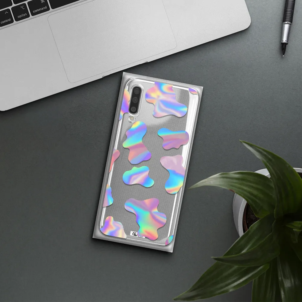 Colorful Spots Samsung A50S Clear Tpu Case
