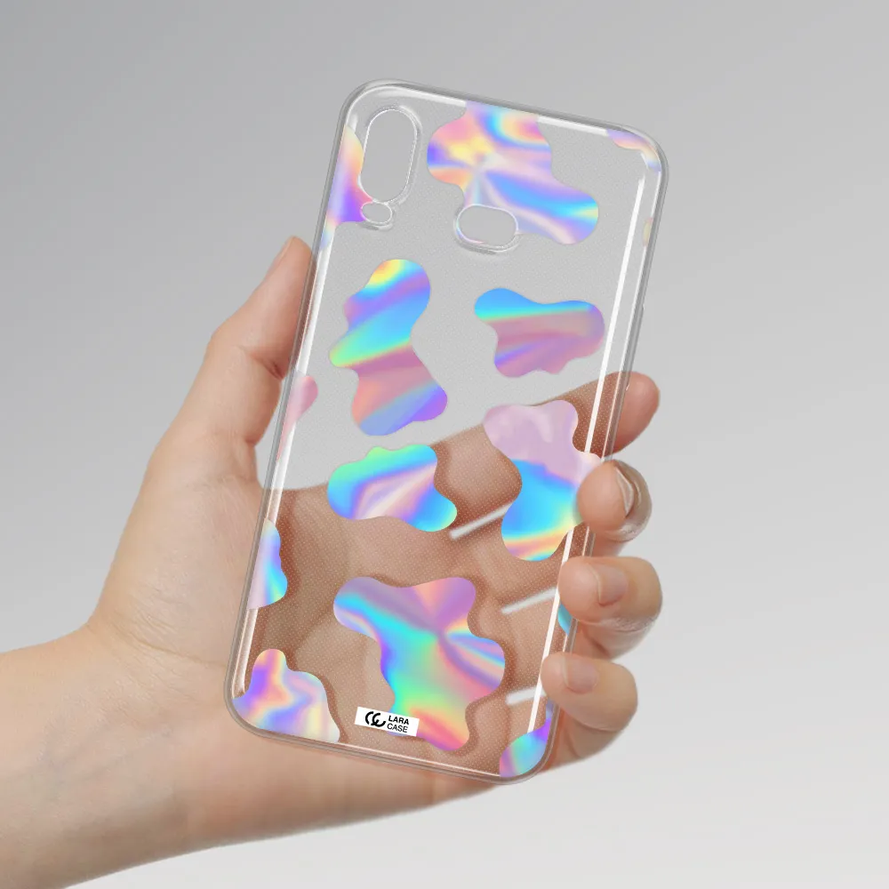 Colorful Spots Samsung A6S Clear TPU Case
