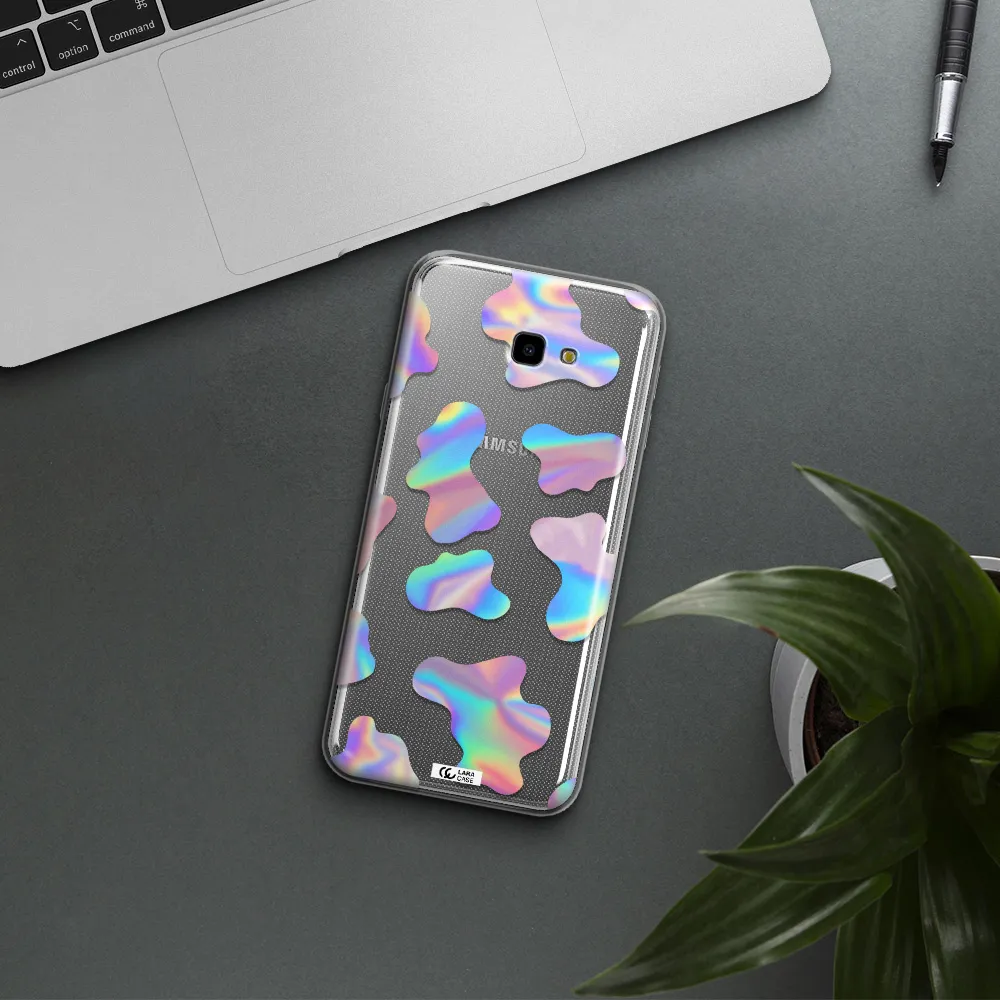 Colorful Spots Samsung J4 Plus Clear TPU Case