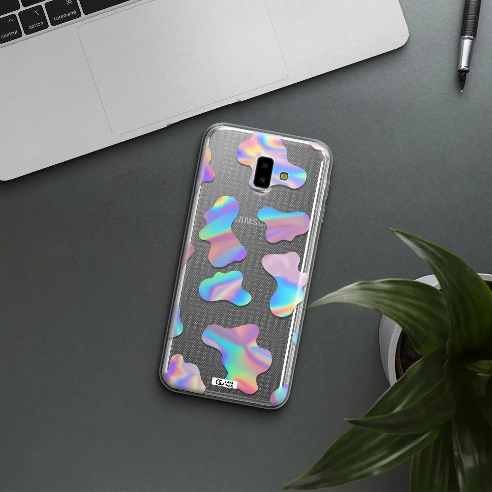 Colorful Spots Samsung J6 Plus Clear TPU Case