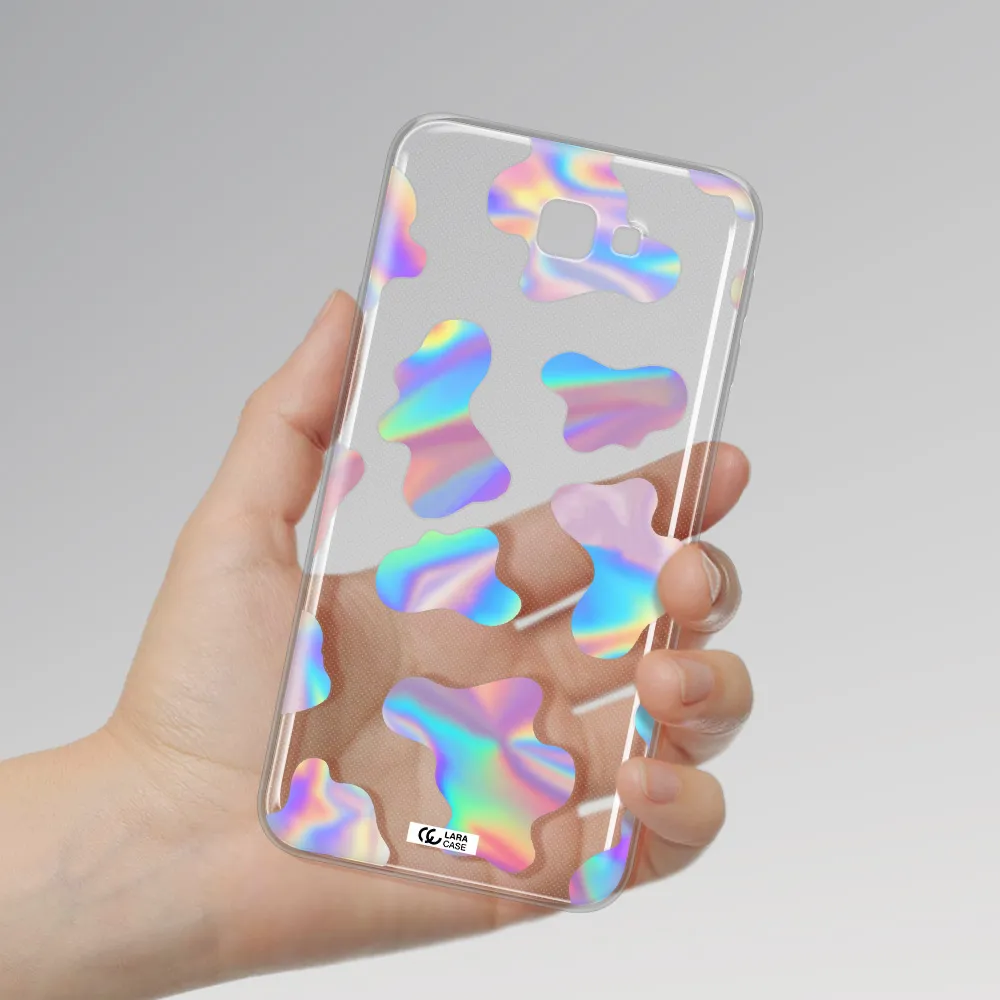 Colorful Spots Samsung J7 Prim Clear TPU Case