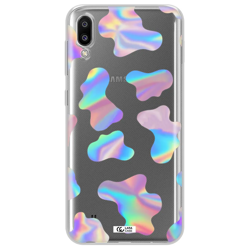 Colorful Spots Samsung M10 Clear TPU Case