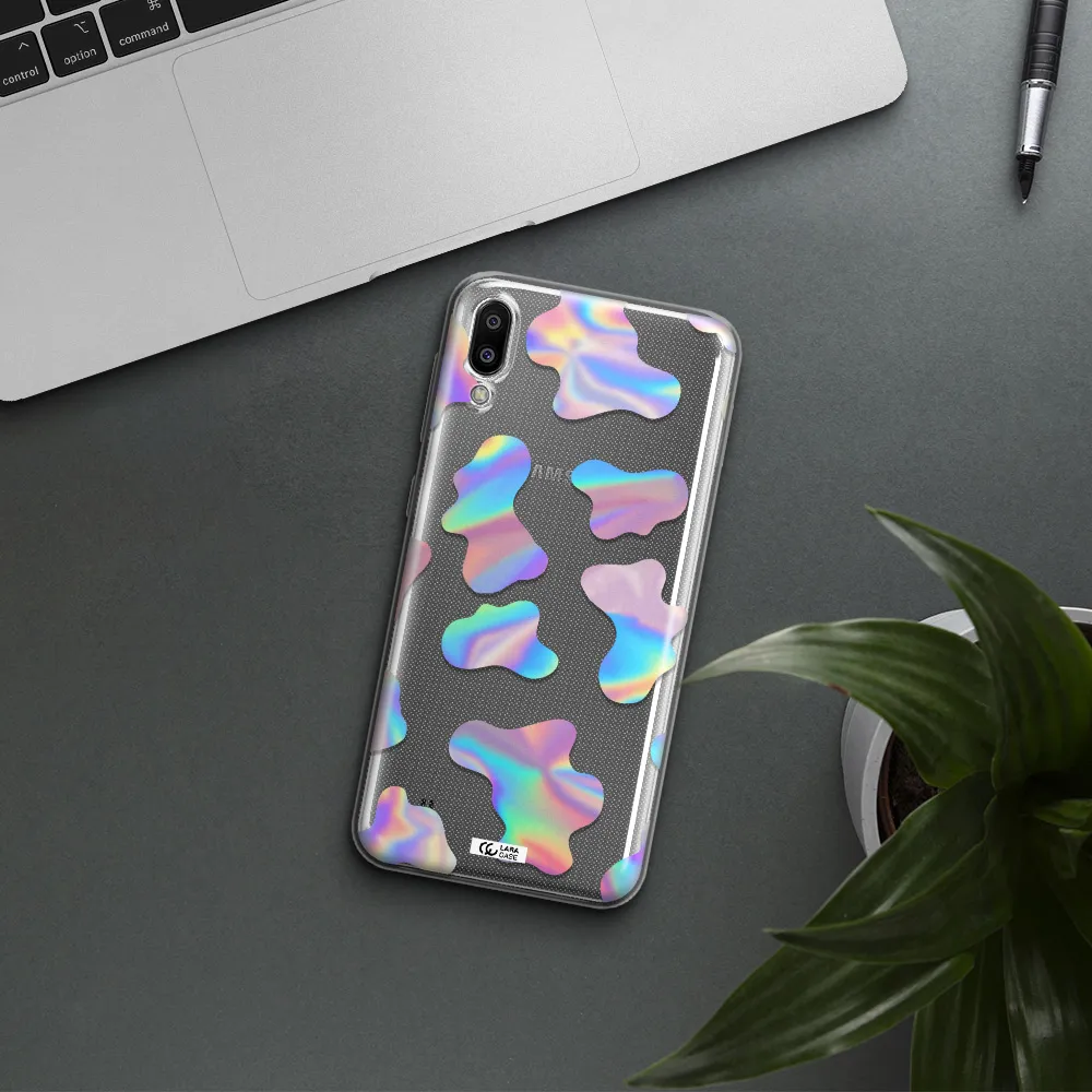 Colorful Spots Samsung M10 Clear TPU Case