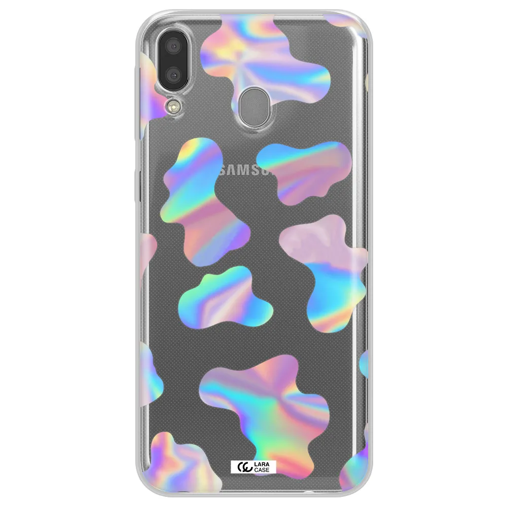 Colorful Spots Samsung M20 Clear TPU Case
