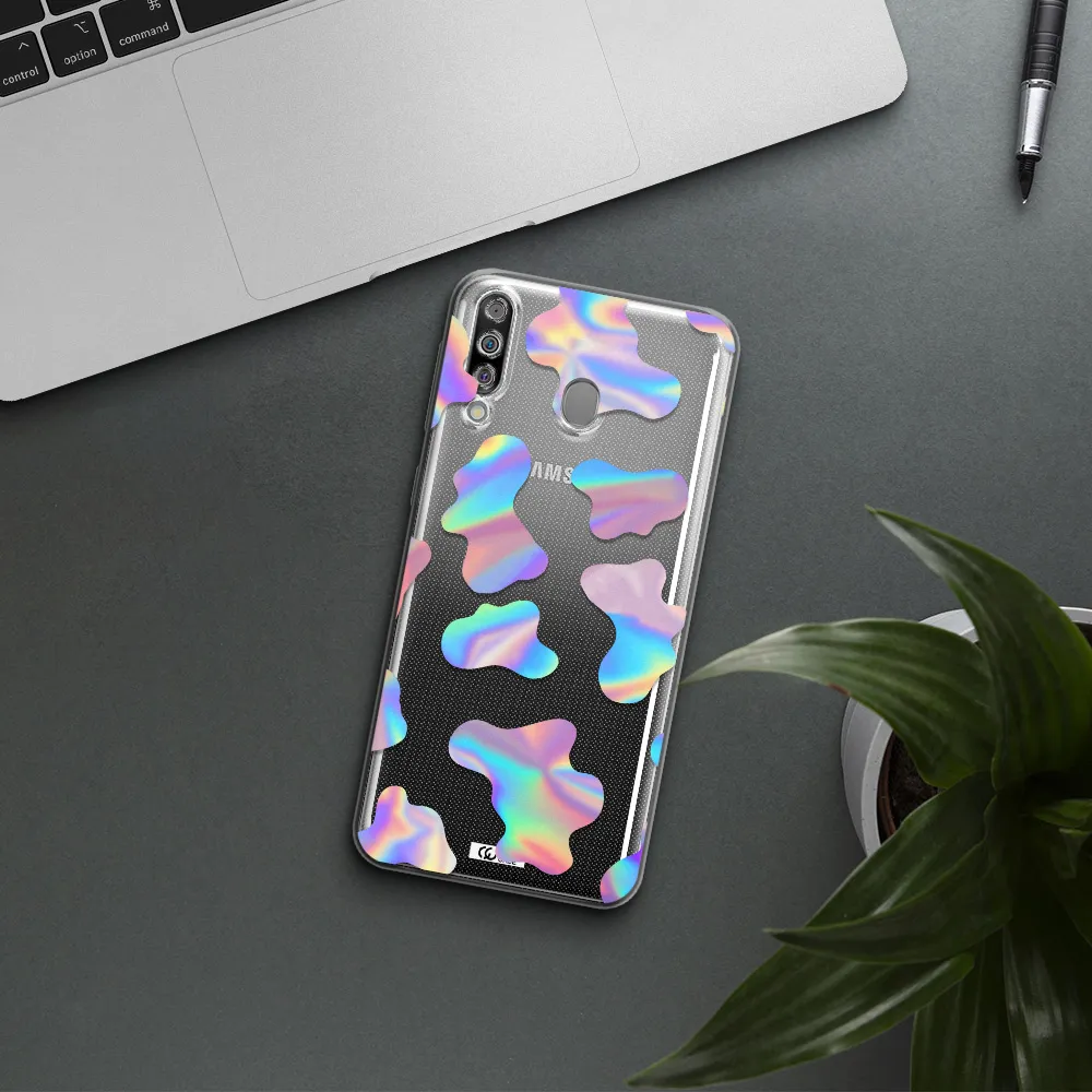 Colorful Spots Samsung M30 Clear TPU Case