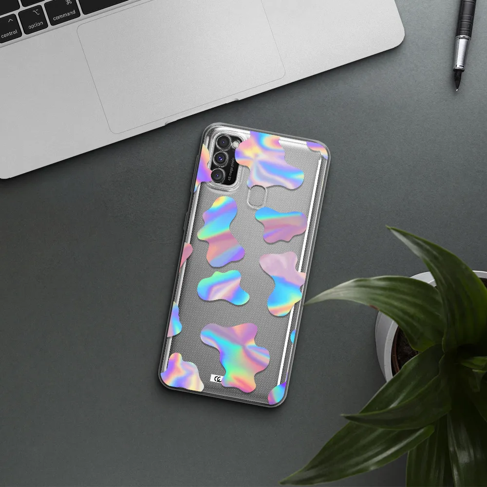Colorful Spots Samsung M30S Clear TPU Case