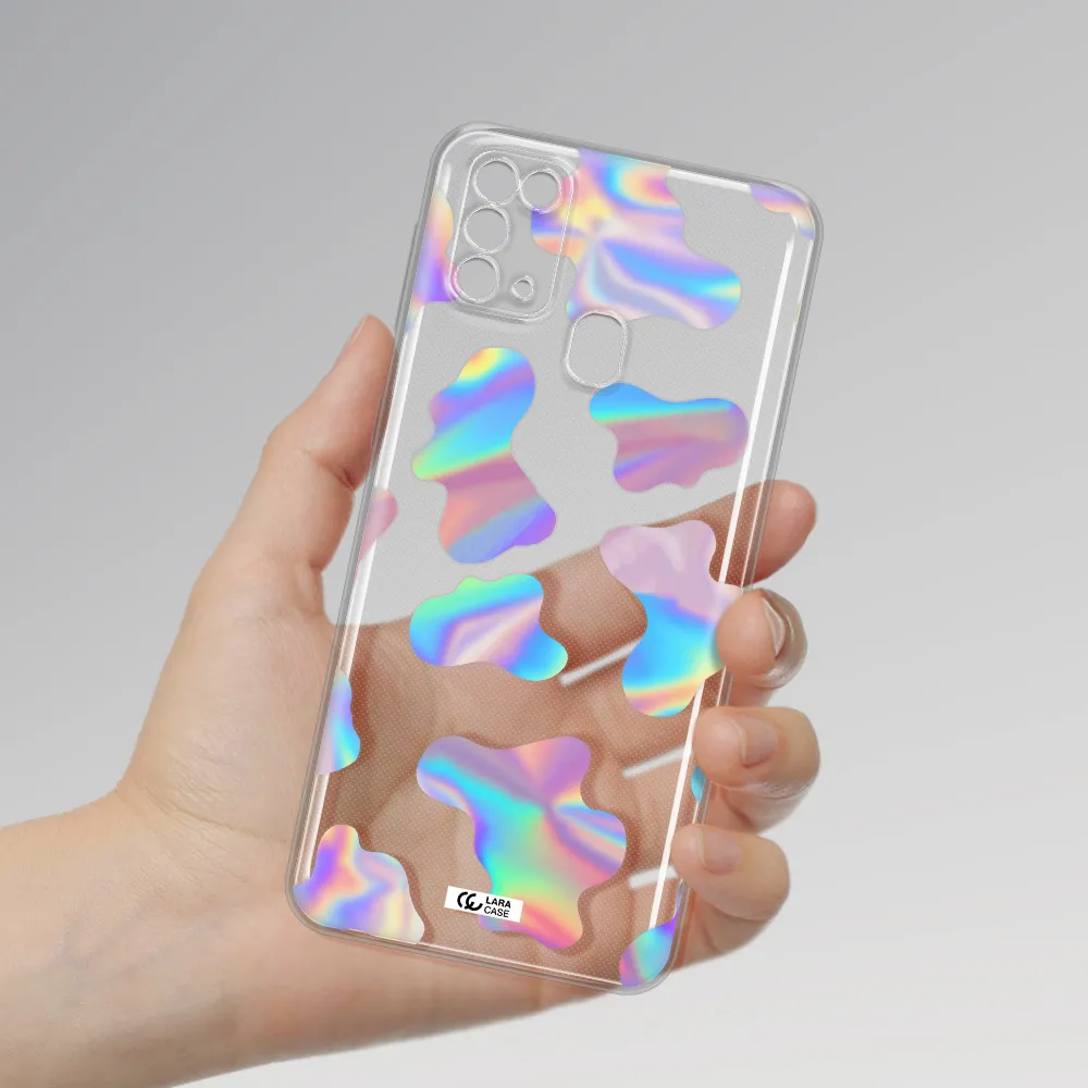 Colorful Spots Samsung M31 Clear TPU Case