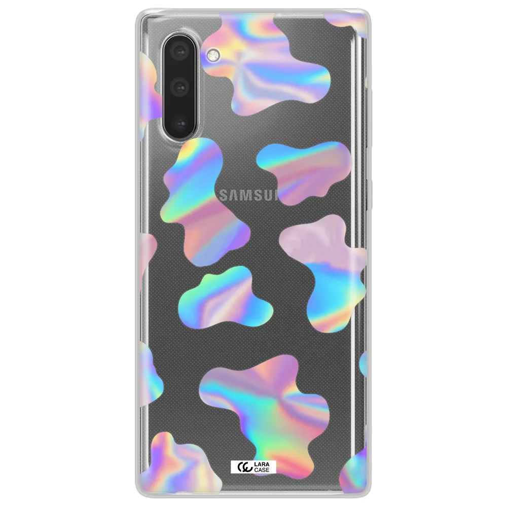 Colorful Spots Samsung Note 10 Clear TPU Case