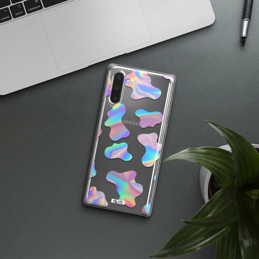 Colorful Spots Samsung Note 10 Clear TPU Case