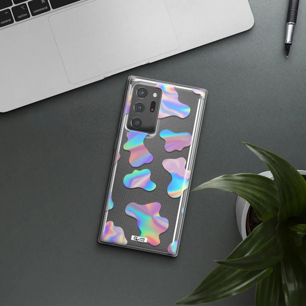 Colorful Spots Samsung Note 20 Ultra Clear TPU Case