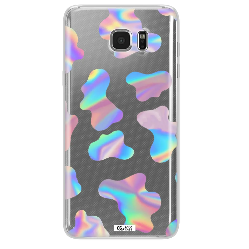 Colorful Spots Samsung Note 5 Clear TPU Case