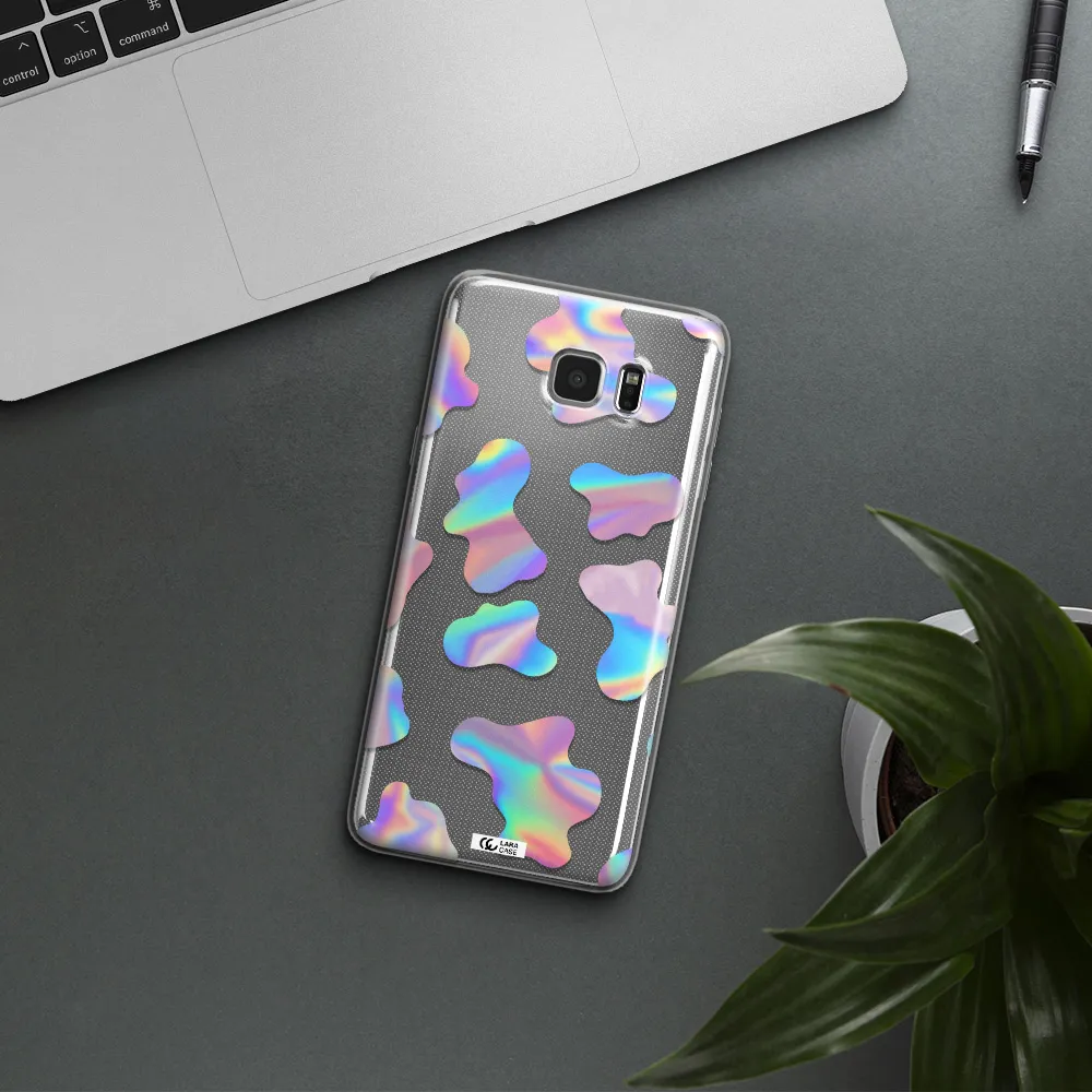 Colorful Spots Samsung Note 5 Clear TPU Case