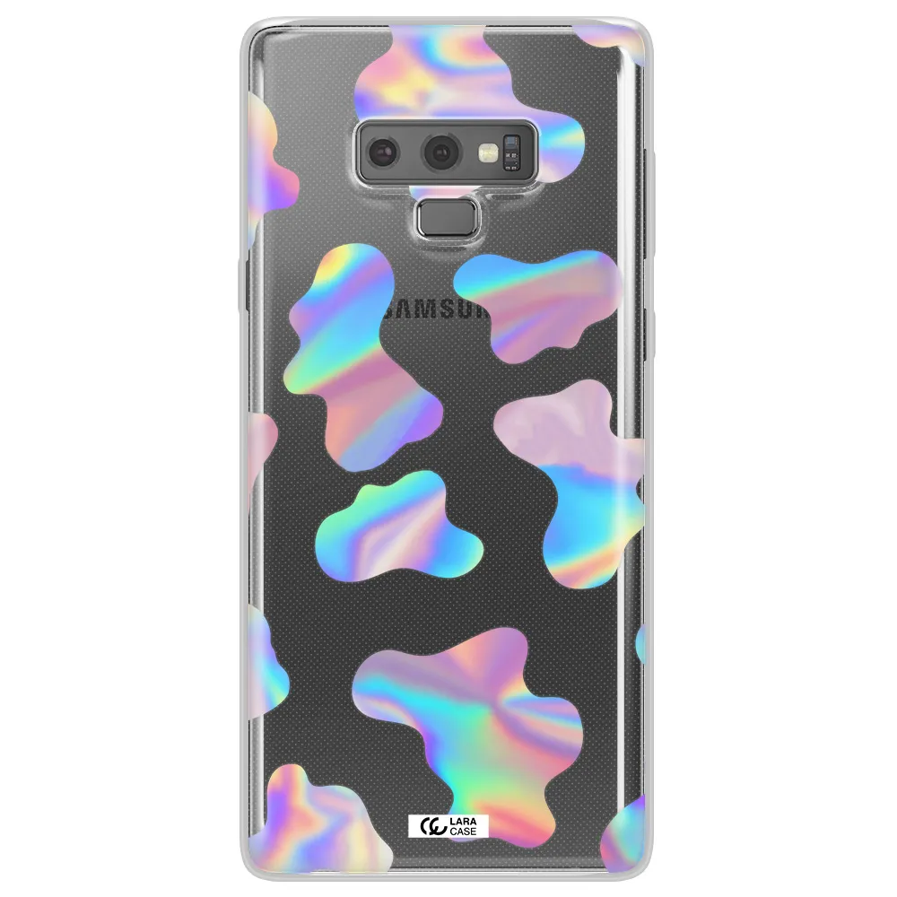 Colorful Spots Samsung Note 9 Clear TPU Case