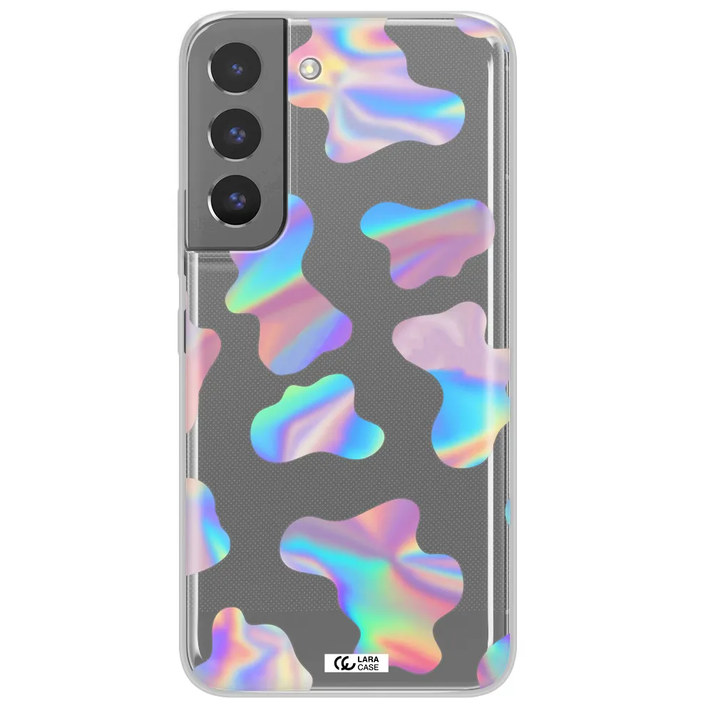 Colorful Spots Samsung S 22 Clear TPU Case